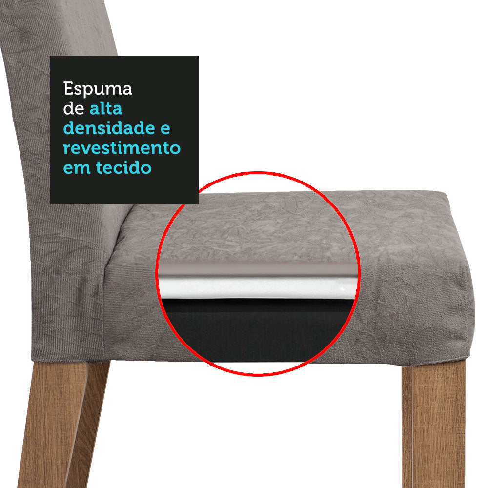 Juego de Comedor Karina con 4 Sillas