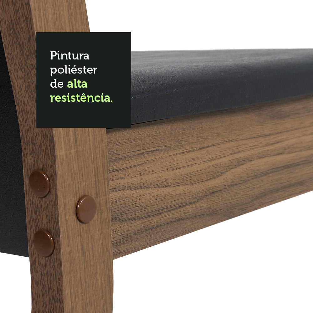 Juego de Comedor Claire con 4 Sillas