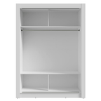 Clóset Denver 2 Puertas Corredizas Blanco 117 cm x 205 cm