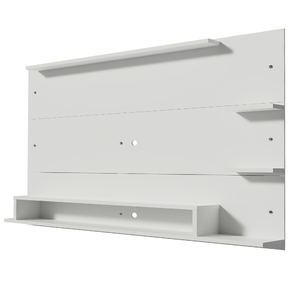 Centro de Entretenimiento Panel para TV Alfa Hasta 60 Pulgadas Blanco