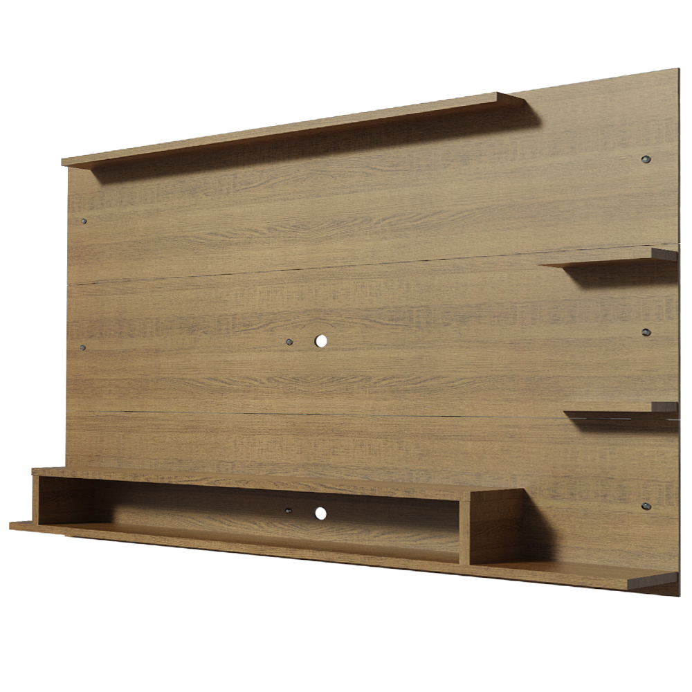 Centro de Entretenimiento Panel para TV Alfa Hasta 60 Pulgadas Marrón