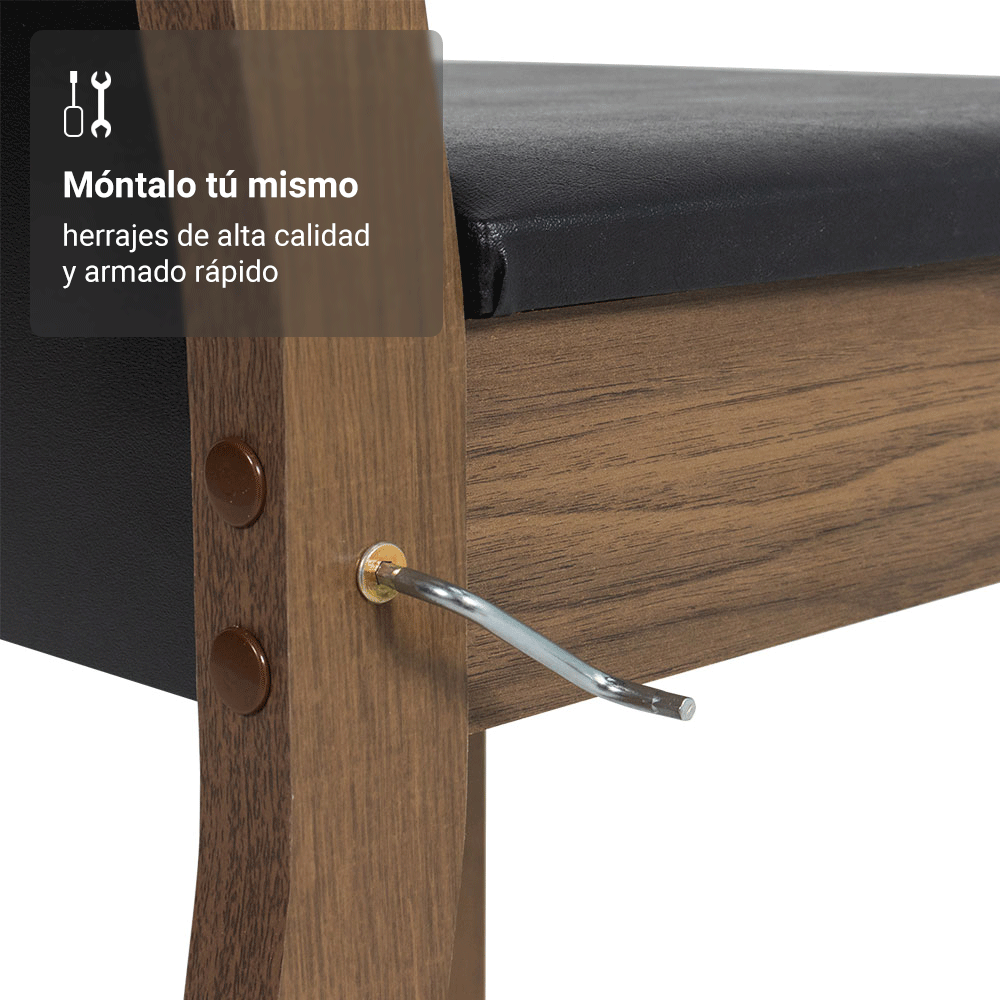Kit de 4 Sillas de Comedor 4280