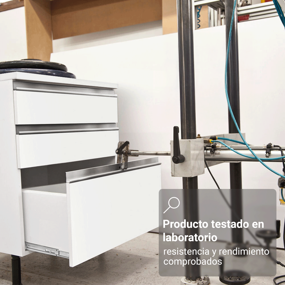Cocina Integral Topazio 2.40 m con Encimera Blanco