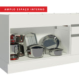 Mueble de Cocina Bajo Glamy 1.50 m 2 Puertas 2 Cajones