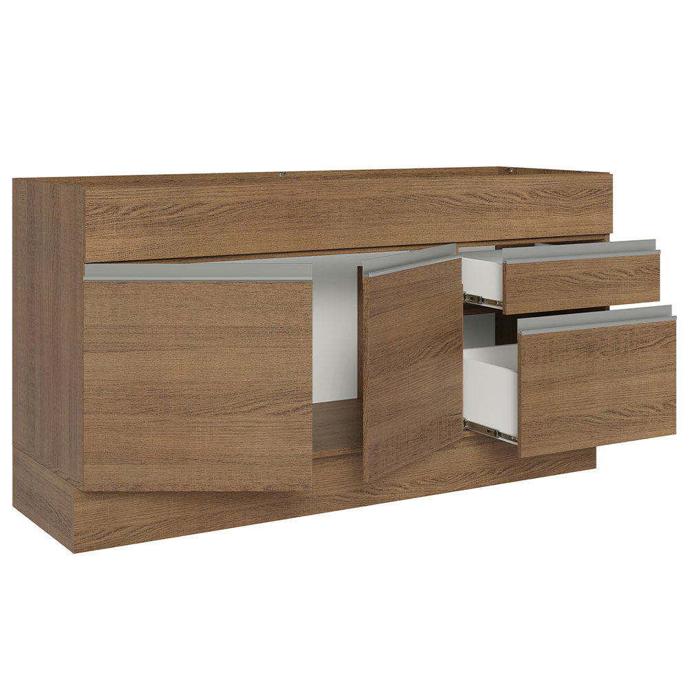 Mueble de Cocina Bajo Glamy 1.50 m 2 Puertas 2 Cajones