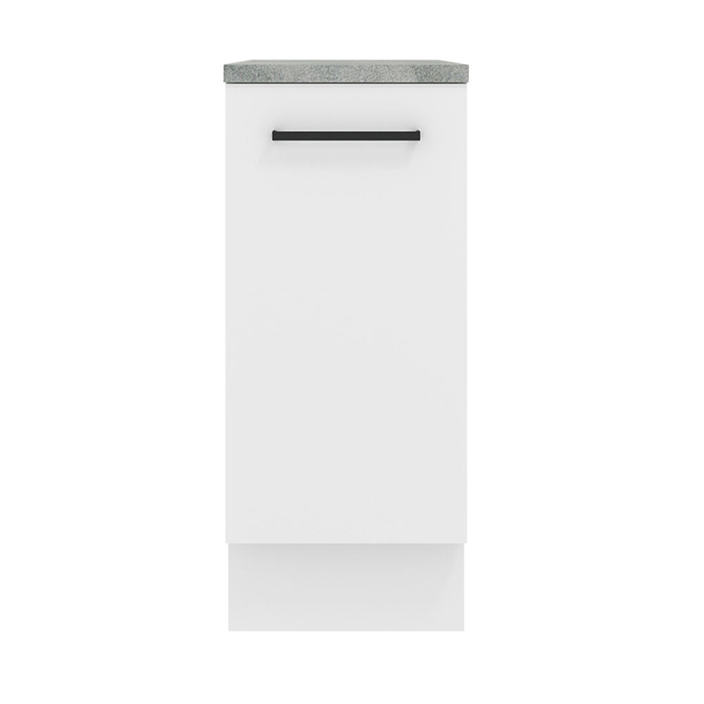 Mueble de Cocina Bajo Agata 35 cm 1 Puerta Blanco