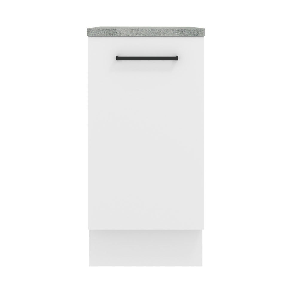 Mueble de Cocina Bajo Agata 40 cm 1 Puerta Blanco
