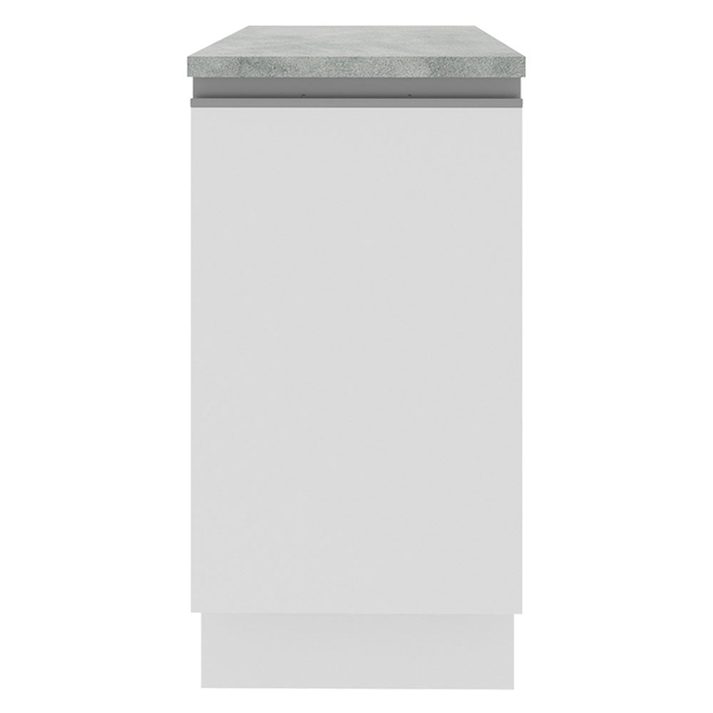 Mueble de Cocina Bajo Glamy 40 cm 1 Puerta Blanco