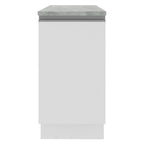 Mueble de Cocina Bajo Glamy 40 cm 1 Puerta Blanco
