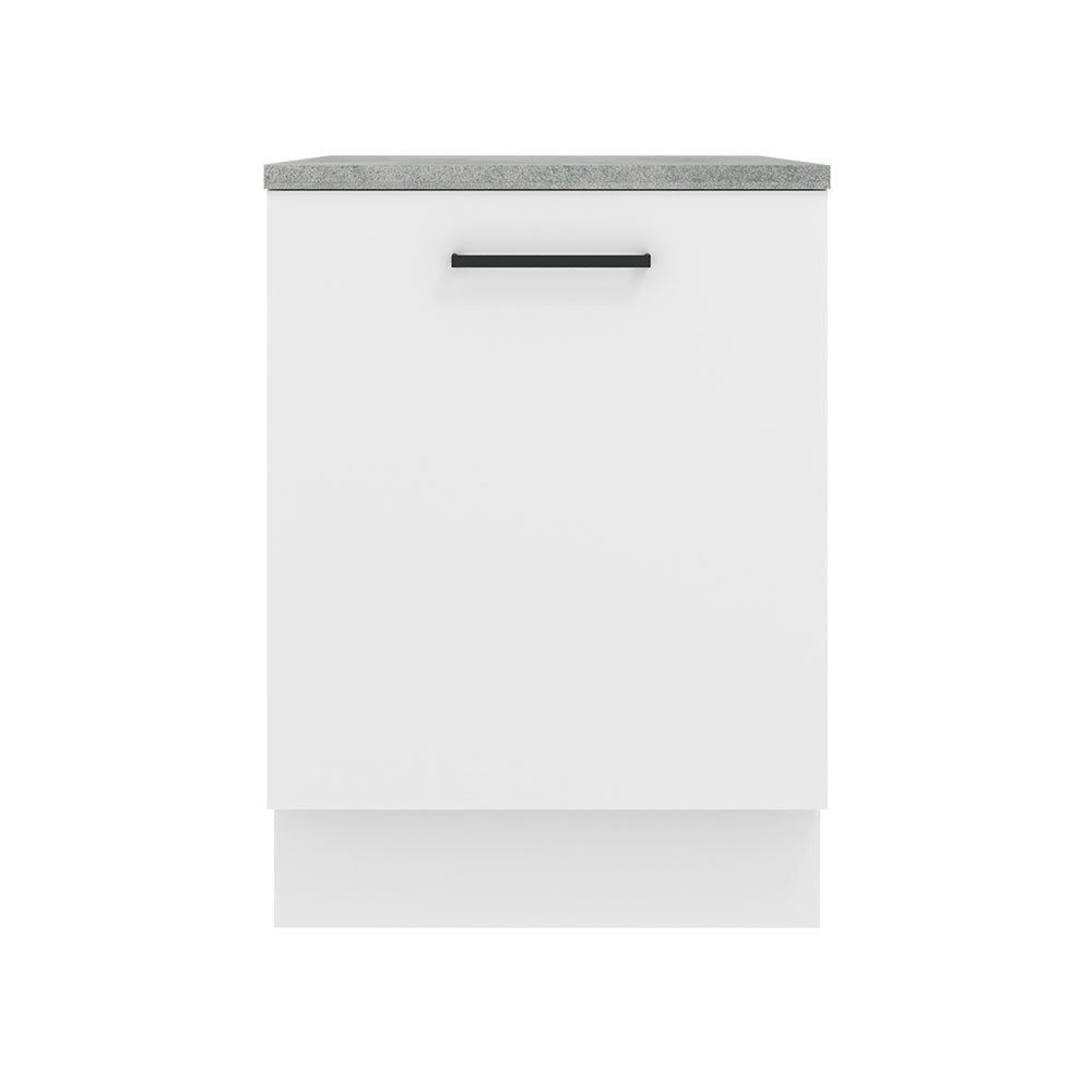 Mueble de Cocina Bajo Agata 60 cm 1 Puerta Blanco