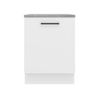 Mueble de Cocina Bajo Agata 60 cm 1 Puerta Blanco
