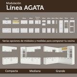 Mueble de Cocina Bajo Agata 60 cm 3 Cajones
