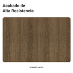 Mueble de Cocina Bajo de Esquina Glamy 1 Puerta Marrón
