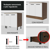 Mueble de Cocina Bajo de Esquina Agata 1 Puerta