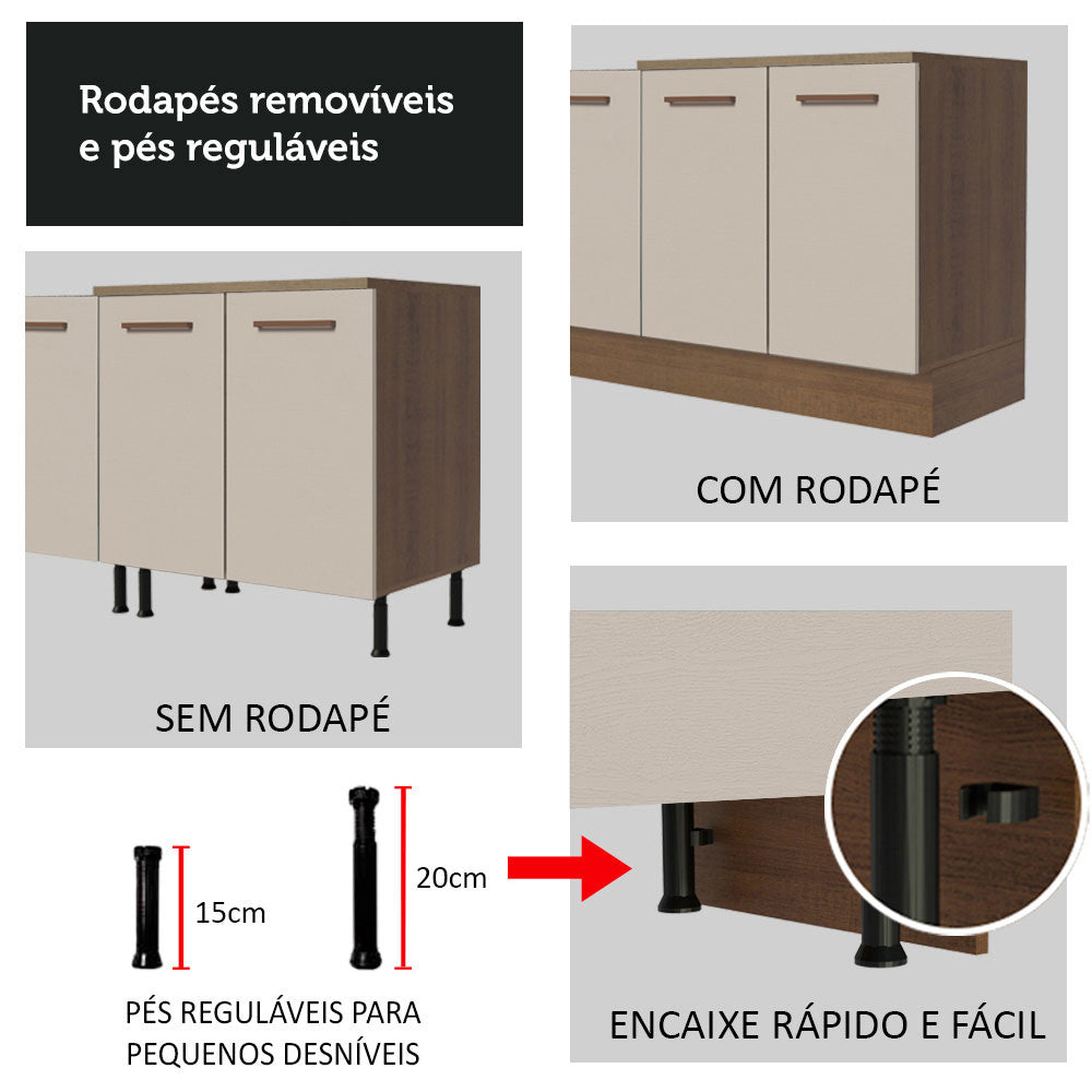Mueble de Cocina Bajo de Esquina Agata 1 Puerta