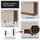 Mueble de Cocina Bajo de Esquina Agata 1 Puerta