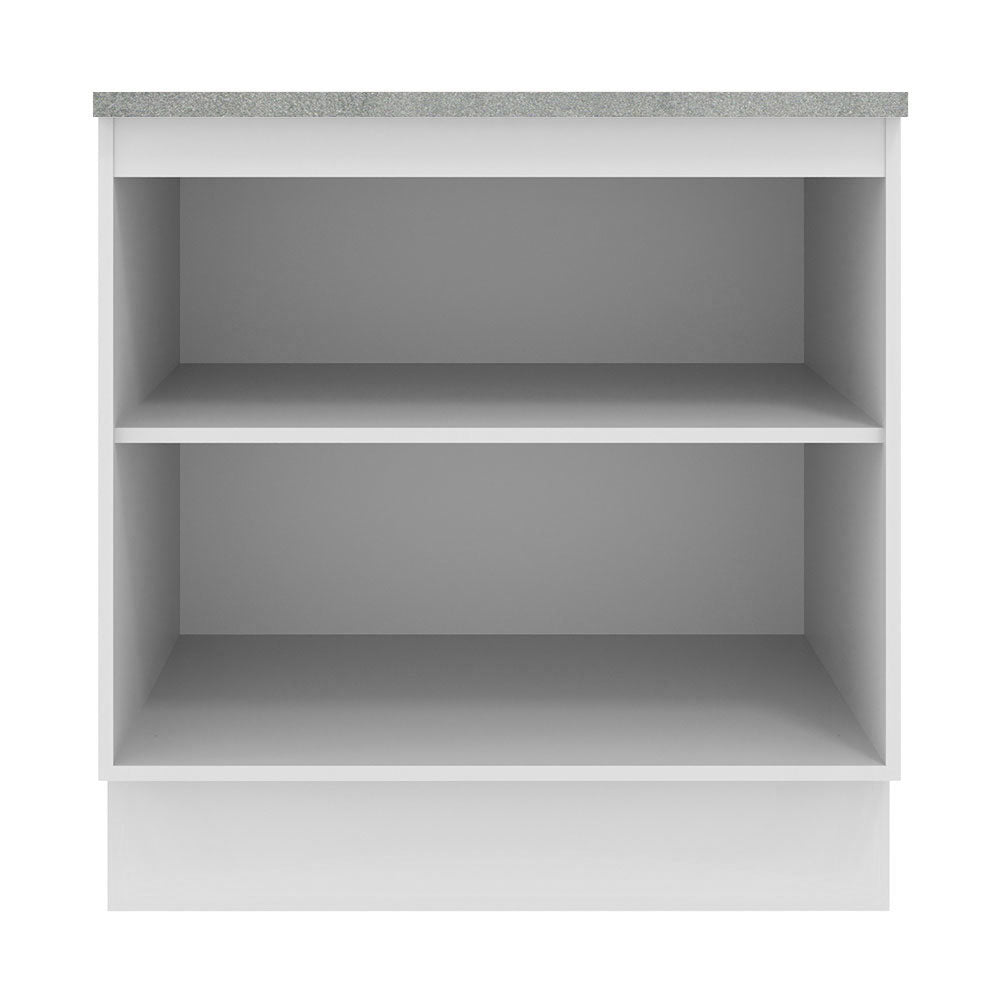 Mueble de Cocina Bajo Agata 80 cm 2 Puertas Blanco