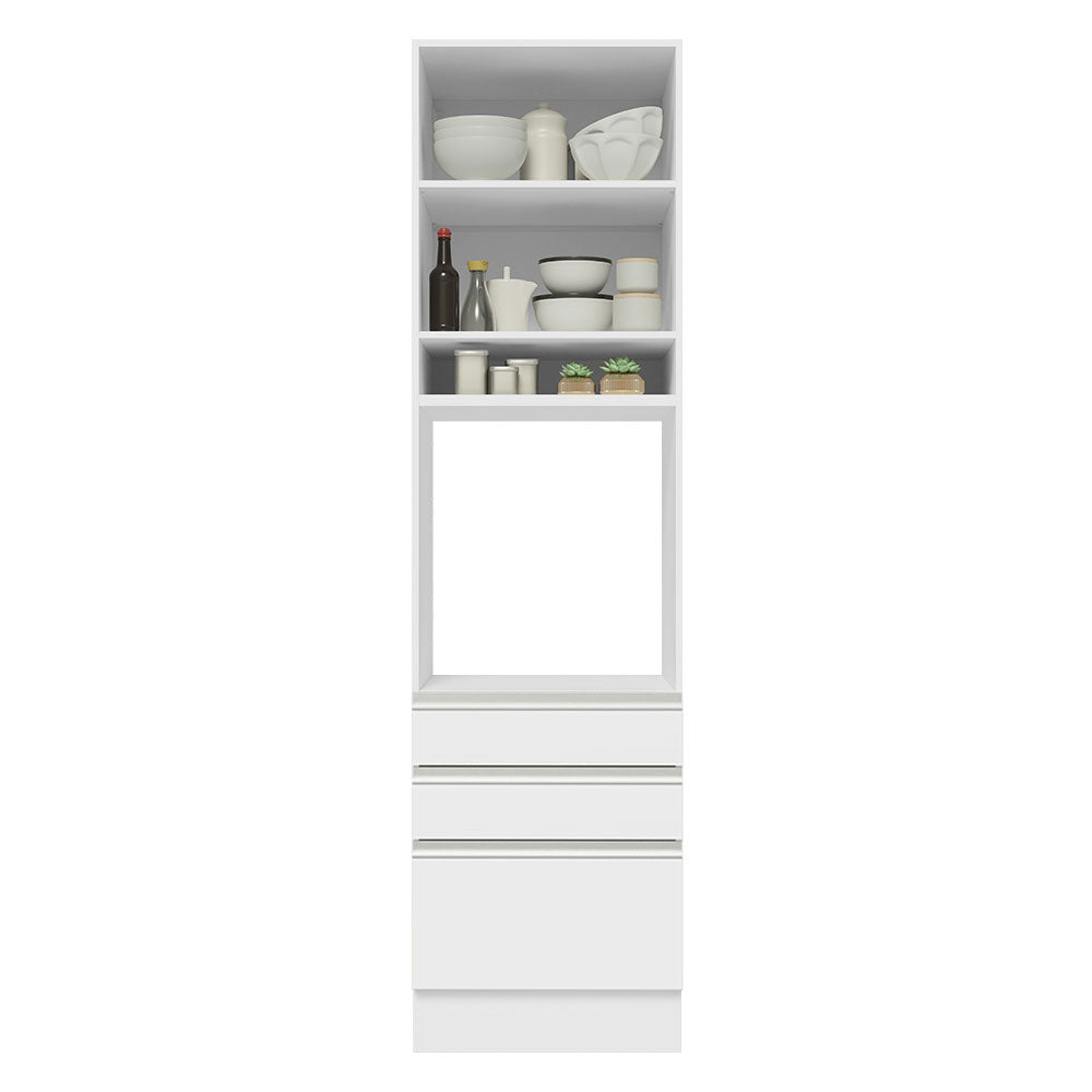 Mueble de Cocina para Hornos Glamy 60 cm Blanco