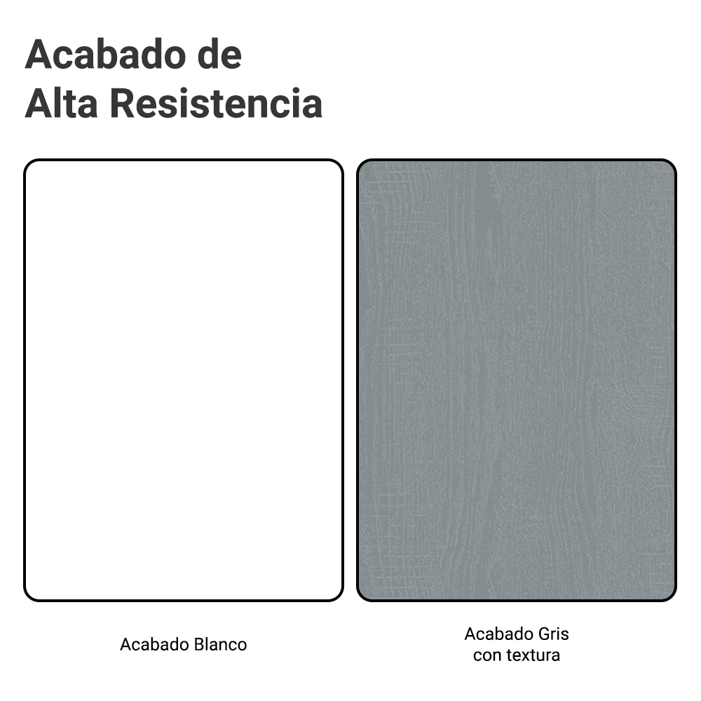 Cocina Integral Agata 1.20 Metros Blanco/Gris 02