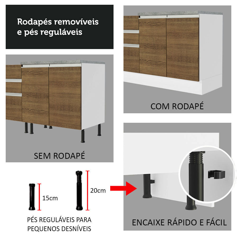 Cocina Integral Glamy 2.60 Metros 04