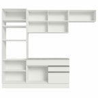 Cocina Integral Glamy 2.70 m con Encimera Blanco 14