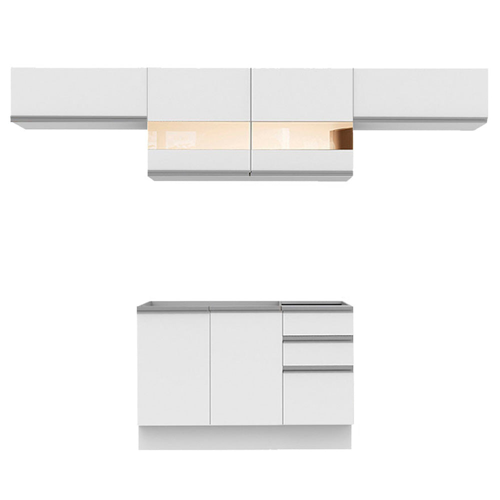 Cocina Integral Marina 2.80 Metros Blanco