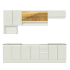 Cocina Integral Genova 2.80 Metros Blanco