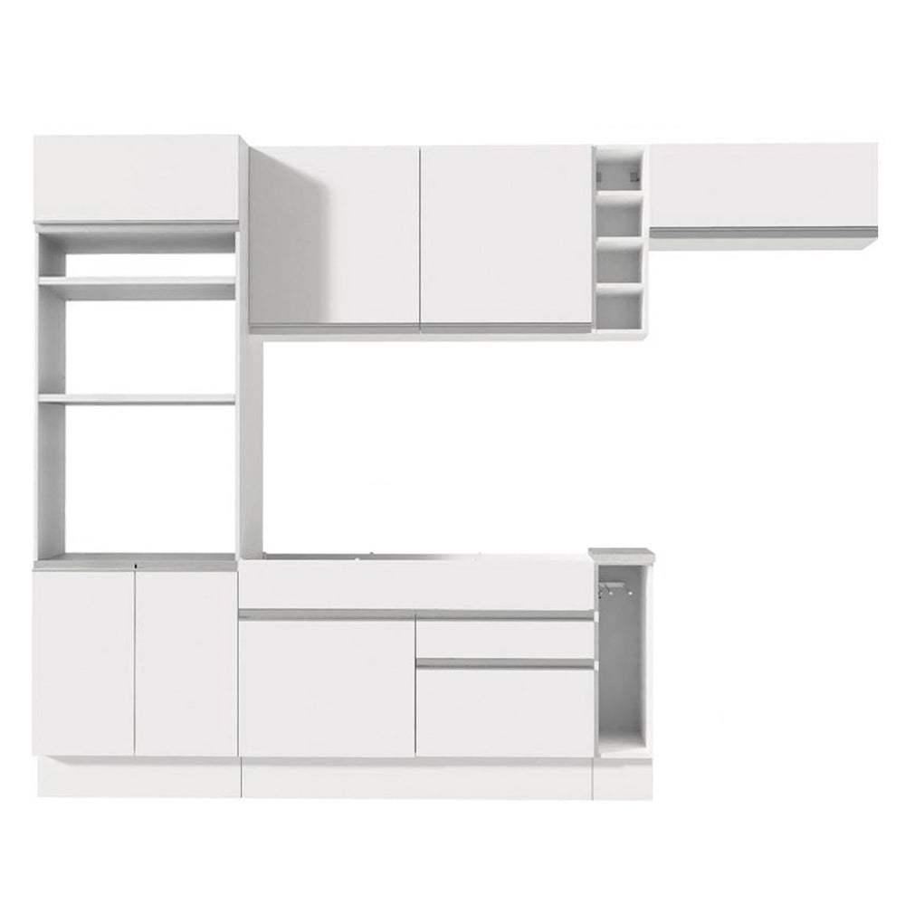 Cocina Integral Safira 2.90 Metros Blanco 04