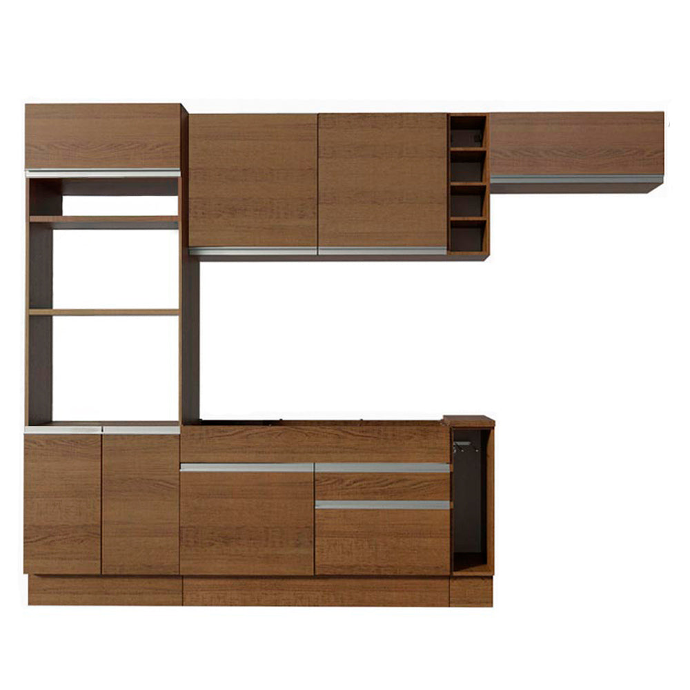 Cocina Integral Safira 2.90 Metros Marrón 04