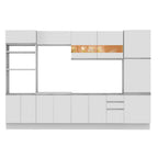 Cocina Integral Roma 3.30 Metros Blanco