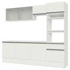 Cocina Integral Topazio 2.40 Metros con Encimera Blanco 05