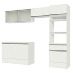 Cocina Integral Topazio 2.60 m con Encimera Blanco