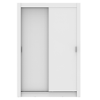 Clóset Denver 2 Puertas Corredizas Blanco 117 cm x 205 cm