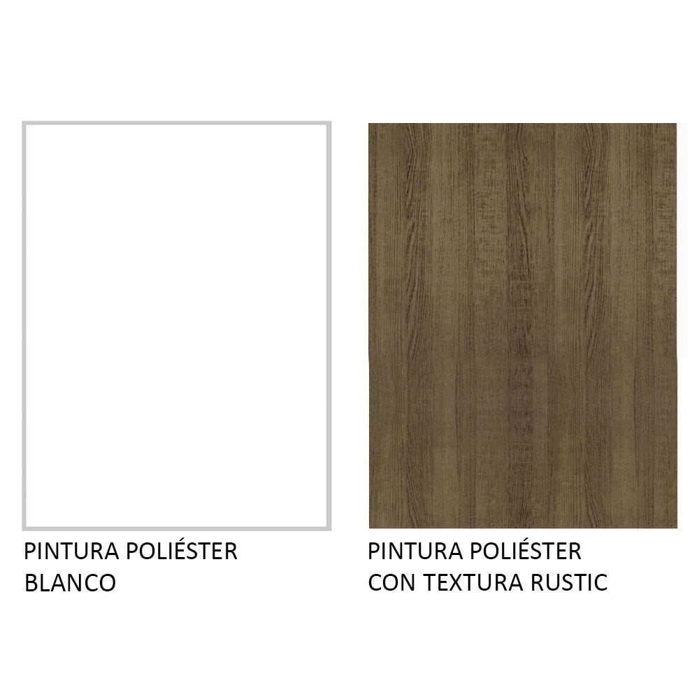 Centro de Entretenimiento Mesa para TV Metz Hasta 75 Pulgadas