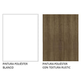 Centro de Entretenimiento Mesa para TV Metz Hasta 75 Pulgadas