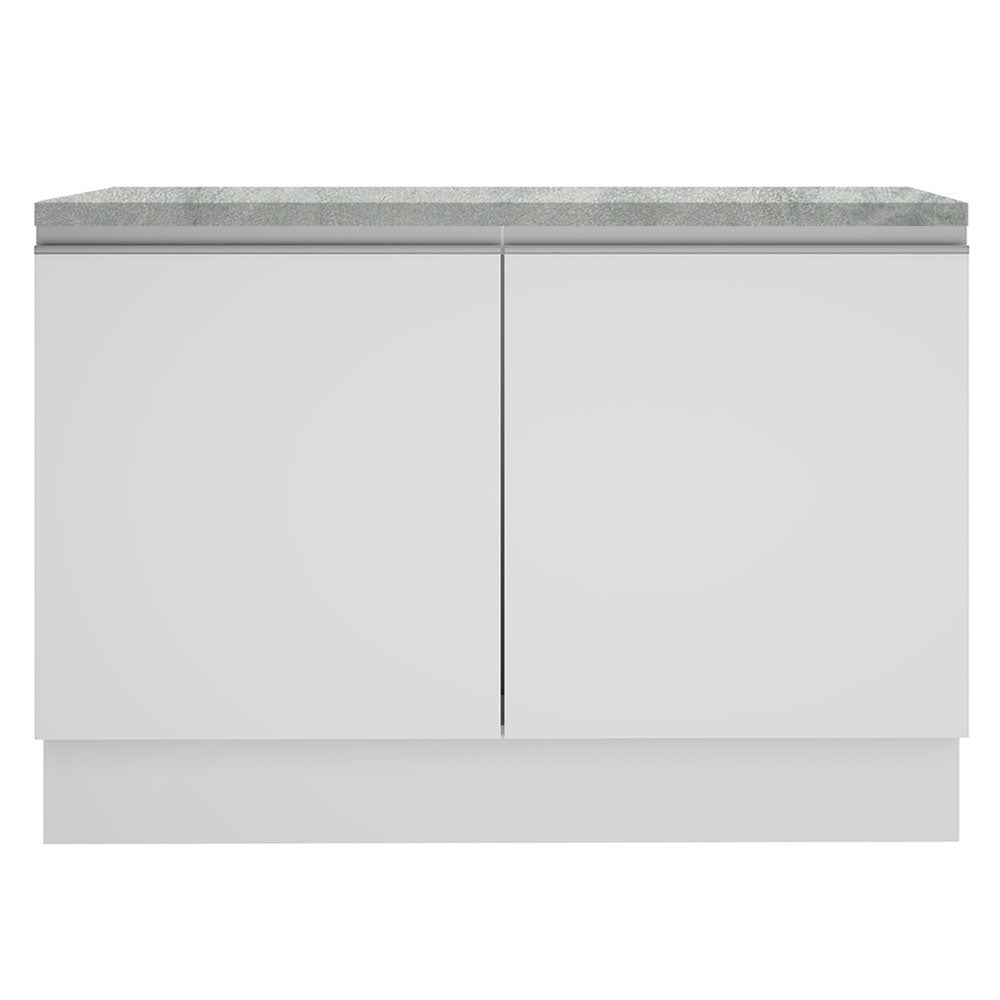 Mueble de Cocina Bajo Glamy 1.20 m 2 Puertas con Encimera
