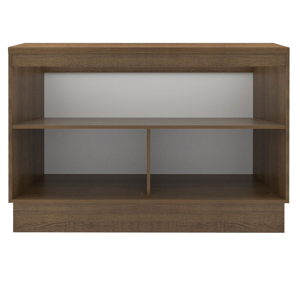 Mueble de Cocina Bajo Glamy 1.20 m 2 Puertas con Encimera Marrón