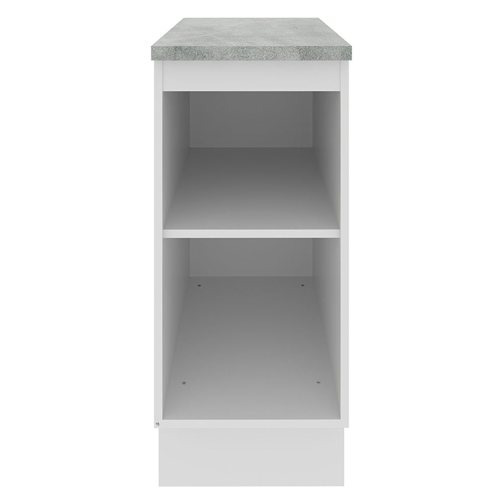 Mueble de Cocina Bajo Glamy 35 cm 1 Puerta Blanco