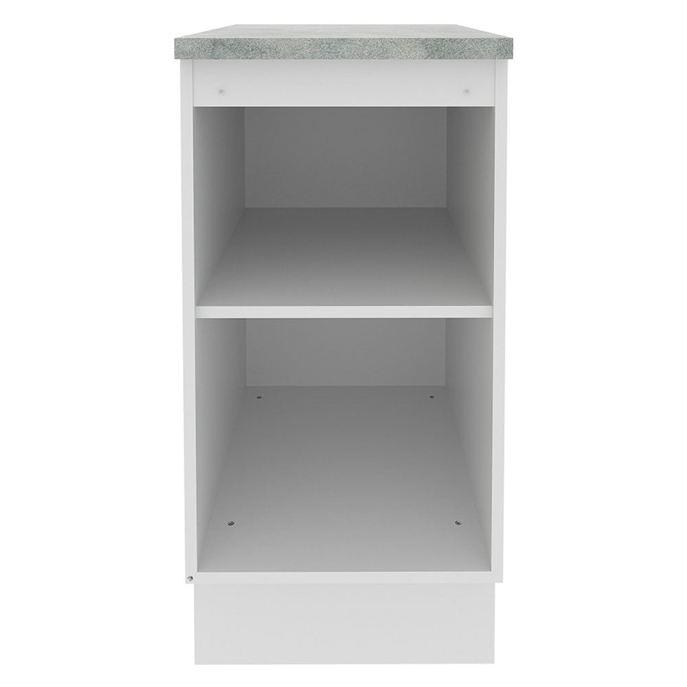 Mueble de Cocina Bajo Glamy 40 cm 1 Puerta Blanco
