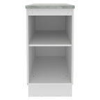 Mueble de Cocina Bajo Glamy 40 cm 1 Puerta Blanco