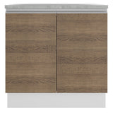 Mueble de Cocina Bajo Glamy 80 cm 2 Puertas