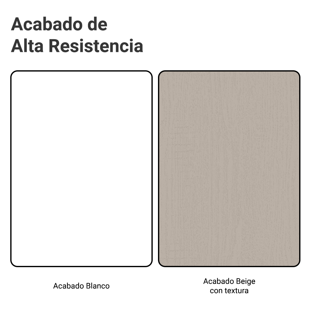 Mueble de Cocina Superior de Esquina Agata 1 Puerta Blanco/Crema
