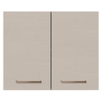 Mueble de Cocina Superior Agata 80 cm 2 Puertas Blanco/Crema