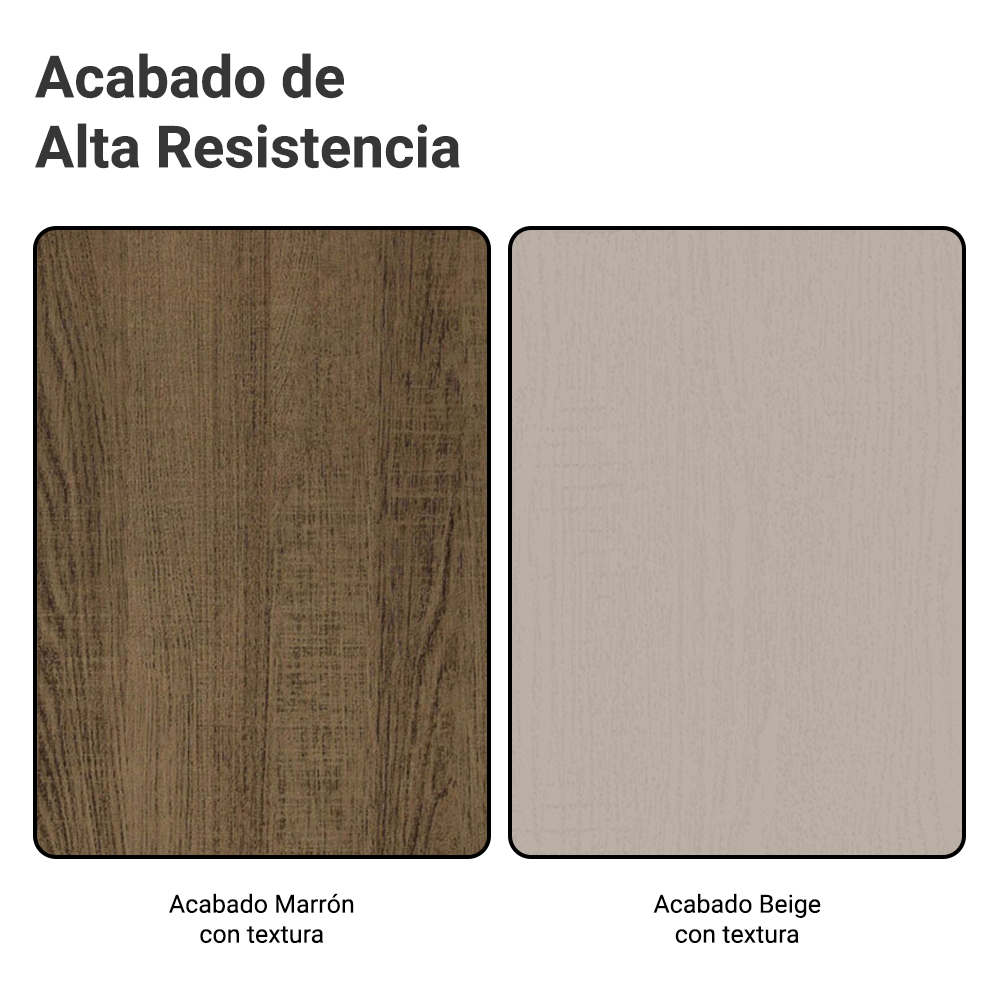 Mueble de Cocina para Horno 70 cm 3 Puertas Marrón/Crema Agata