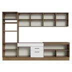 Cocina Integral Agata 3.10 Metros Marrón/Blanco 02