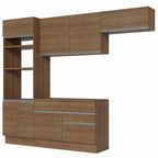 Cocina Integral Glamy 2.70 m con Encimera Marrón 14