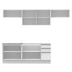 Cocina Integral Mariana 2.80 Metros Blanco