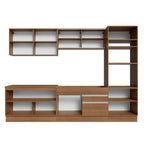Cocina Integral Glamy 3.10 Metros Marrón 01