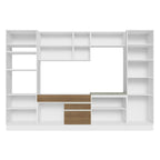 Cocina Integral Glamy 3.30 Metros Blanco/Marrón