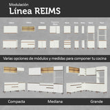 Cocina Integral Reims 2.60 m con Encimera 03